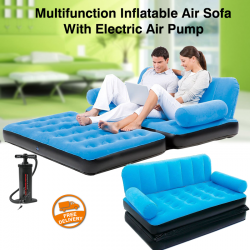 Bestway Multifunction Inflatable Air Sofa With Electric Air Pump, 75056